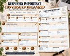 Multi-Page Client Communication Log — image 3 of 10