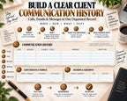 Multi-Page Client Communication Log — image 5 of 10