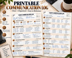 Multi-Page Client Communication Log — image 7 of 10
