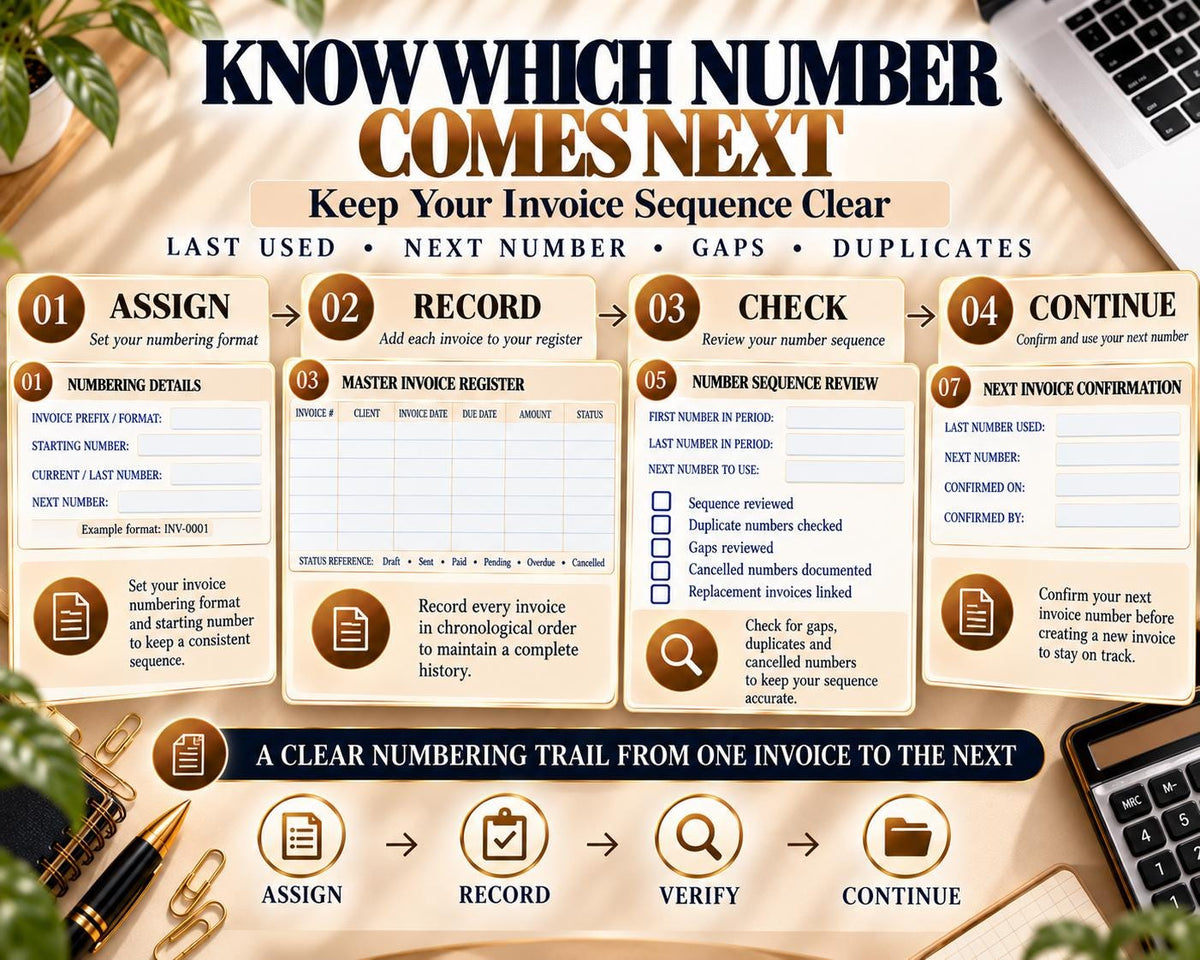 Invoice Number Register — source listing image 5