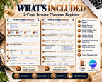 Invoice Number Register — source listing image 10