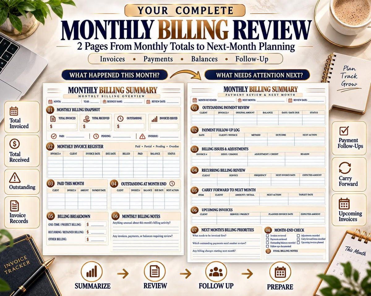 Monthly Billing Summary — source listing image 2