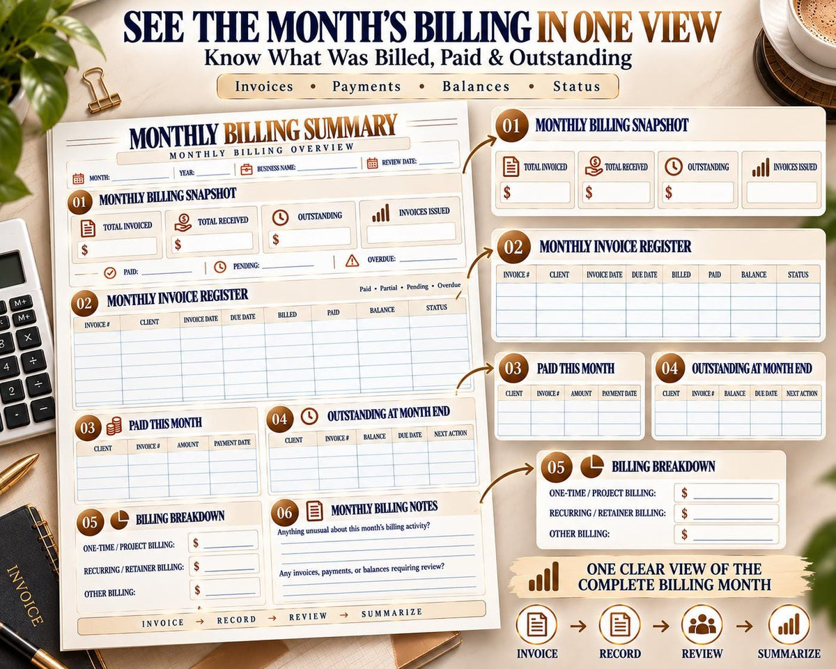 Monthly Billing Summary — source listing image 3