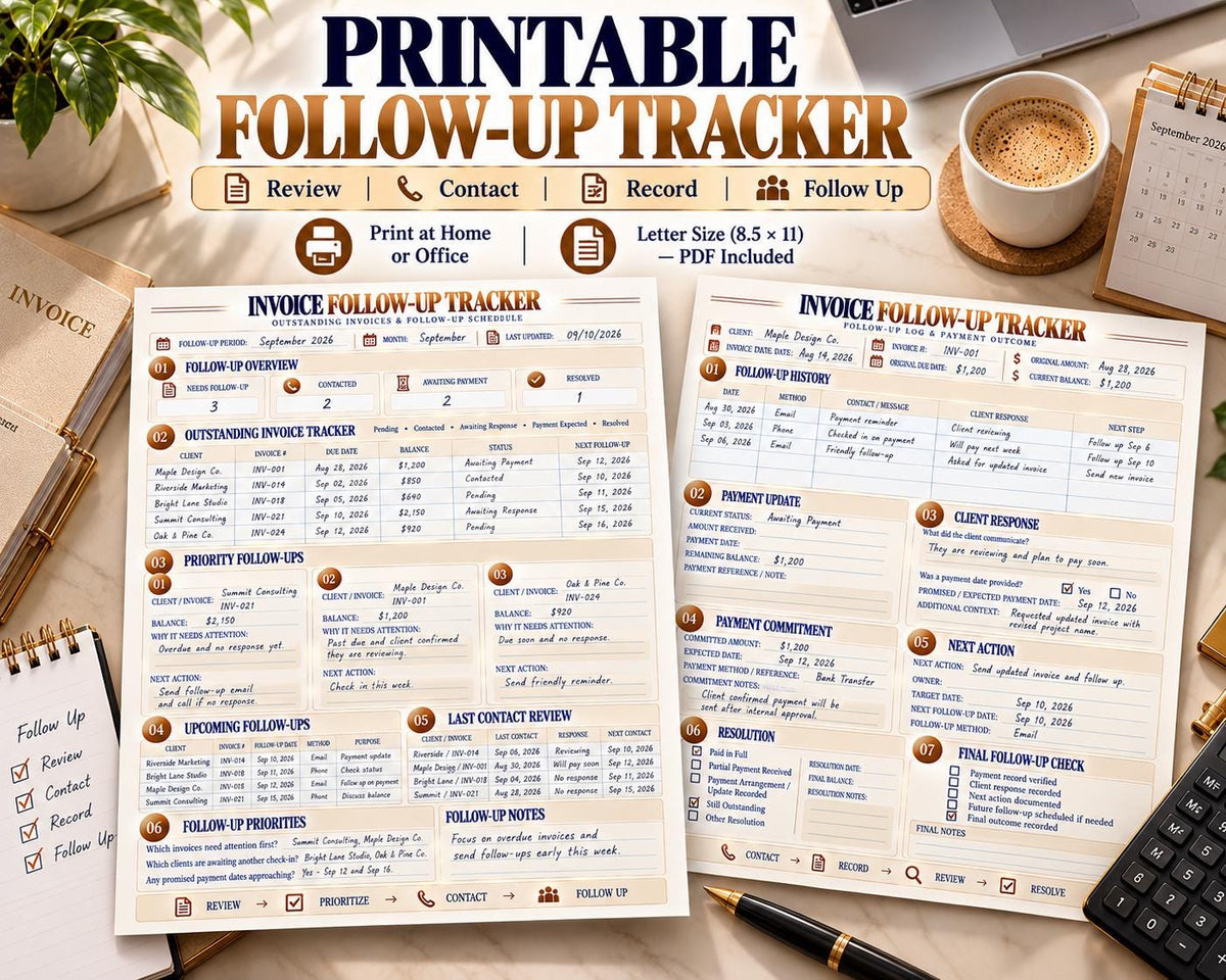 Invoice Follow-Up Tracker — source listing image 7