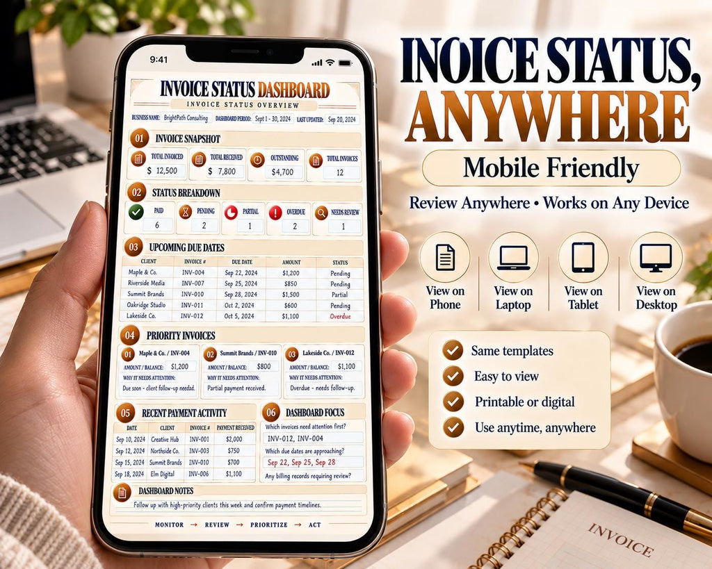 Invoice Status Dashboard — source listing image 8