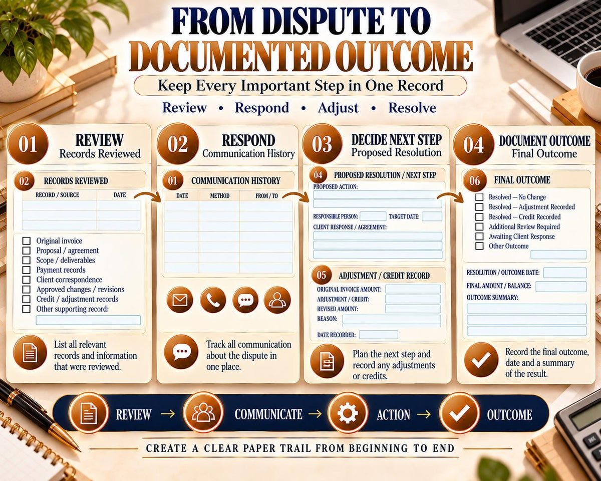 Invoice Dispute Tracker — source listing image 6