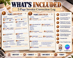 Invoice Correction Log — source listing image 10