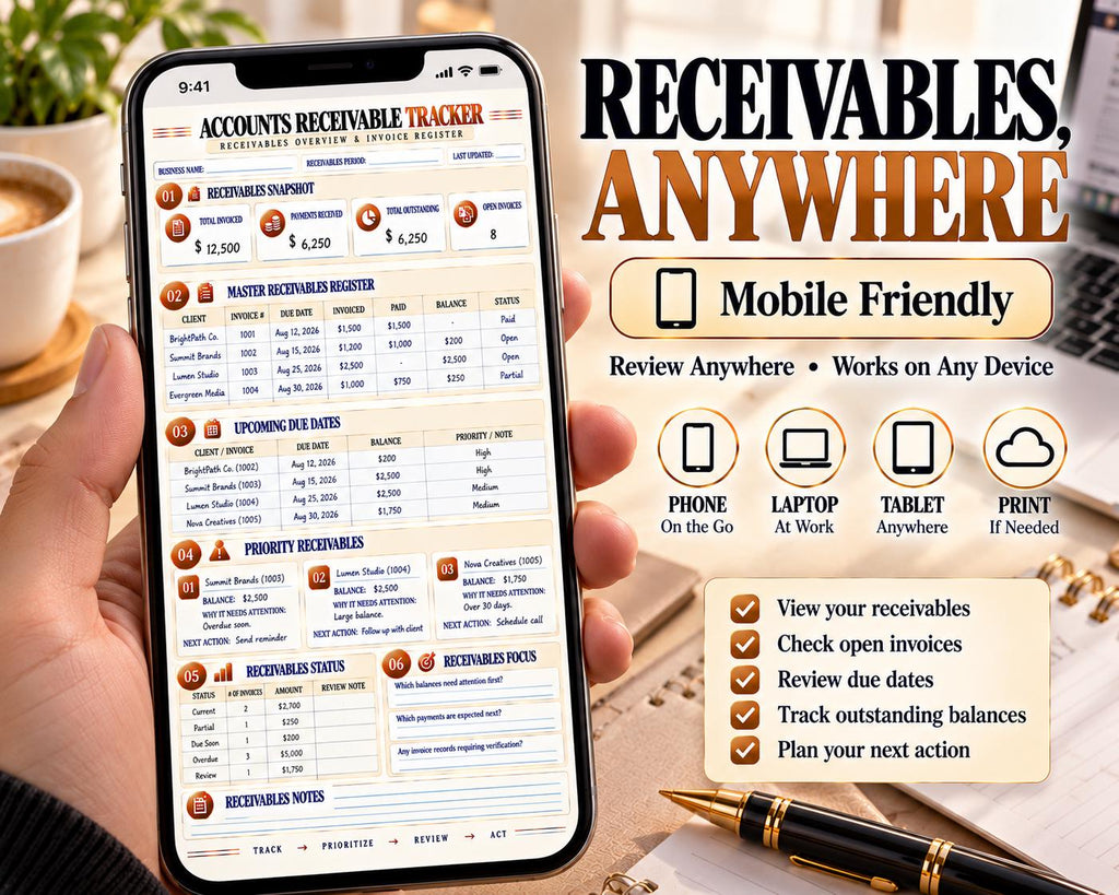Accounts Receivable Tracker — source listing image 8