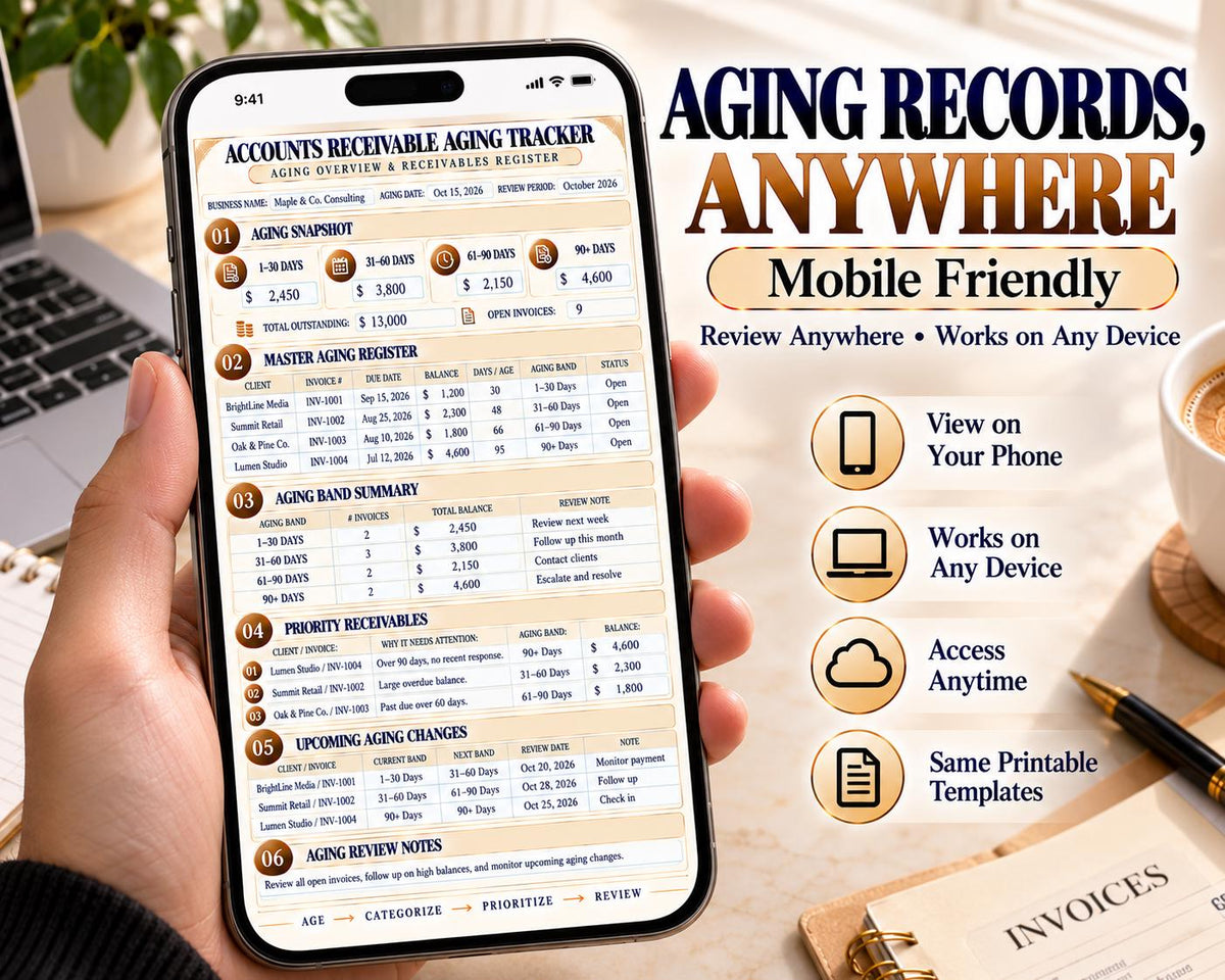 Accounts Receivable Aging Tracker — source listing image 8