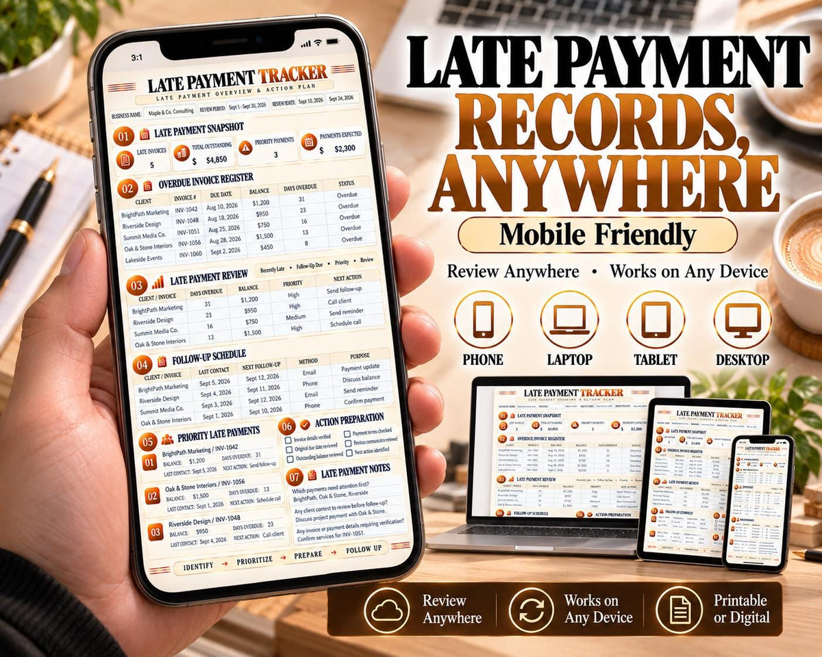 Late Payment Tracker — source listing image 8