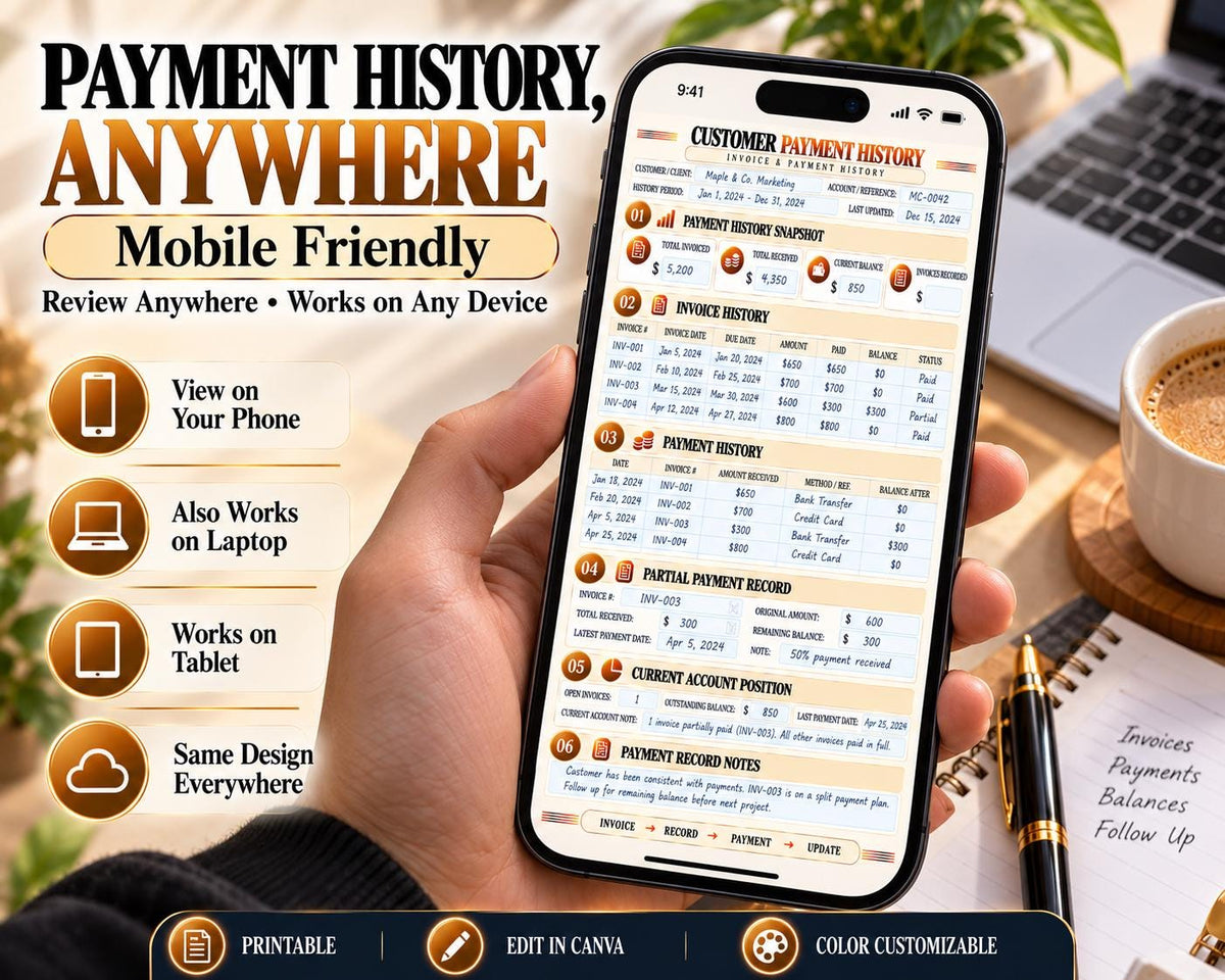 Customer Payment History — source listing image 8