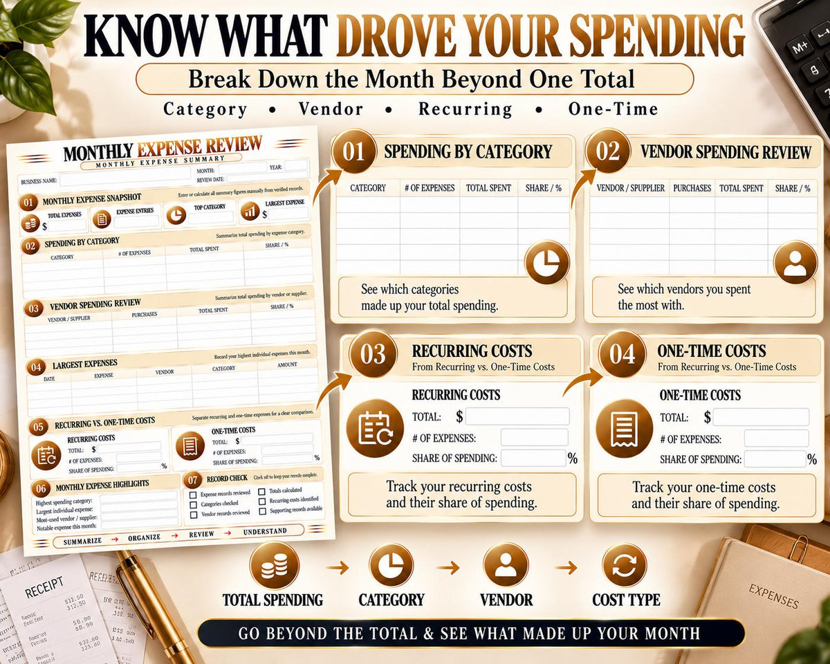 Monthly Expense Review — source listing image 5