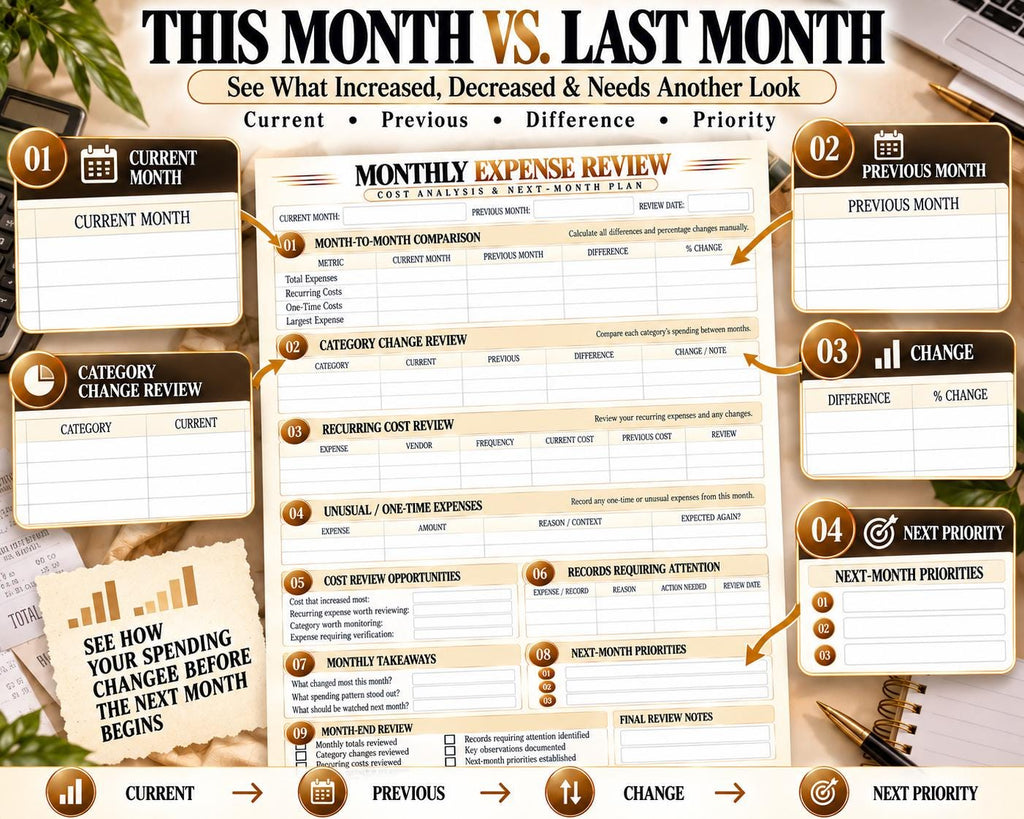 Monthly Expense Review — source listing image 6