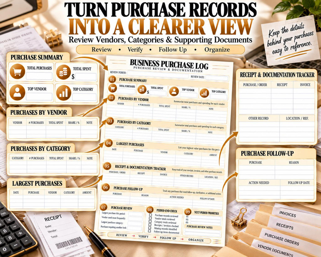 Business Purchase Log — source listing image 4