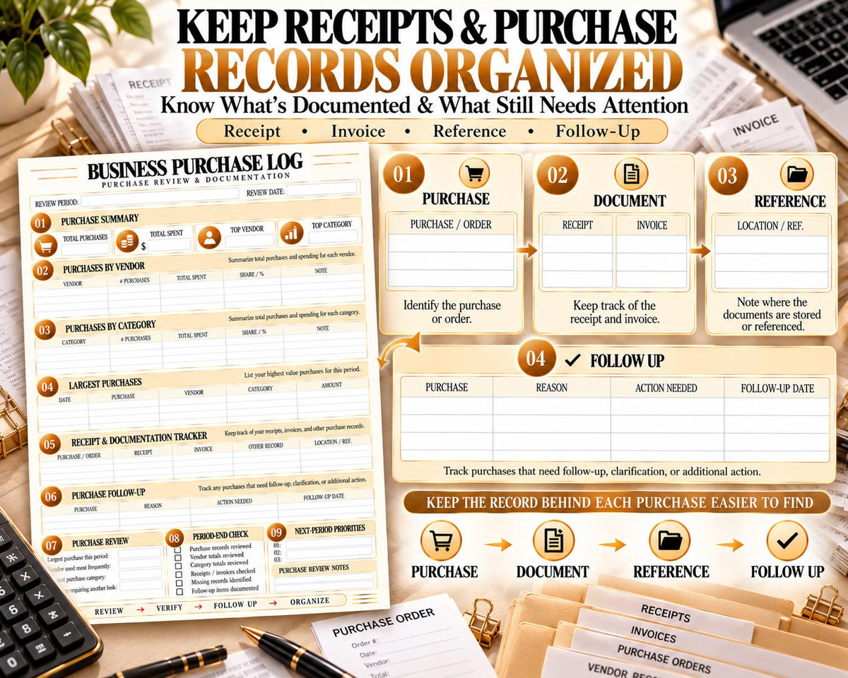Business Purchase Log — source listing image 6