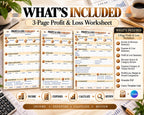 Profit & Loss Worksheet — source listing image 10