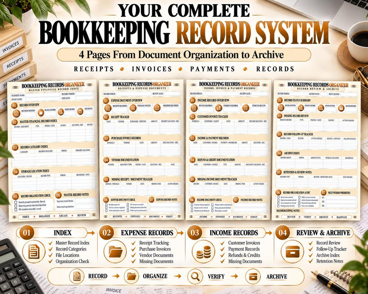 Bookkeeping Records Organizer — source listing image 2