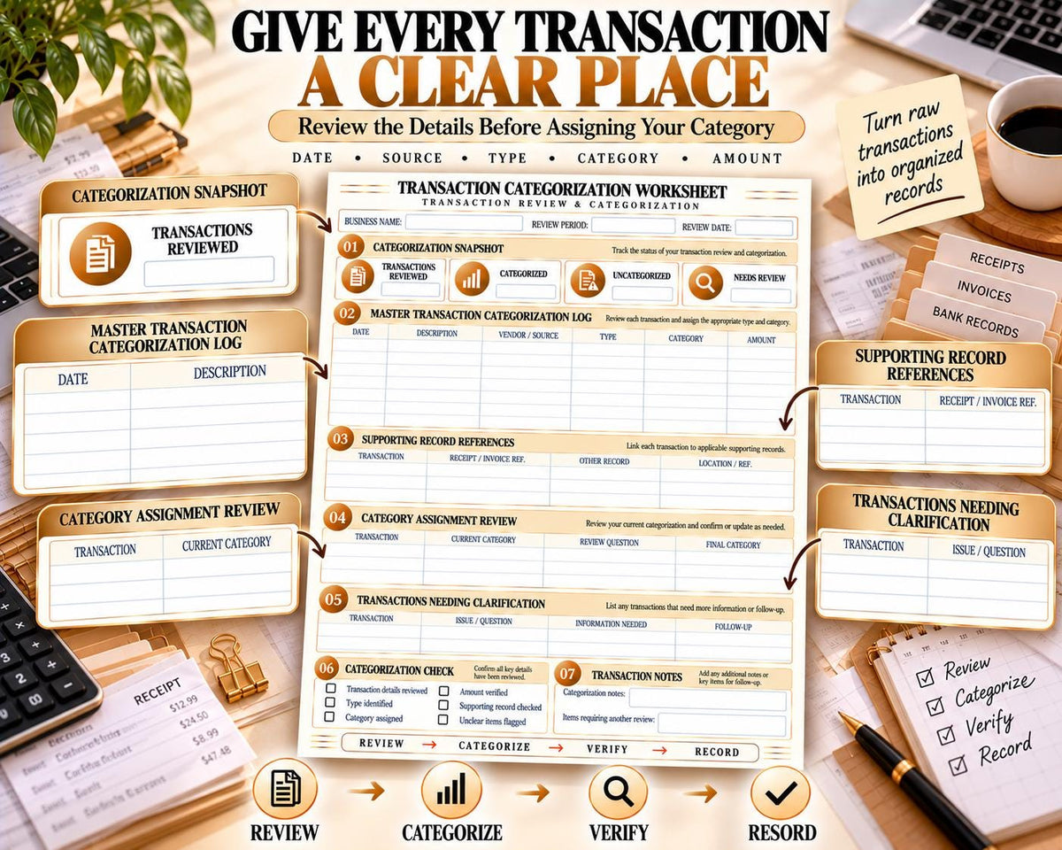 Transaction Categorization Worksheet — source listing image 3