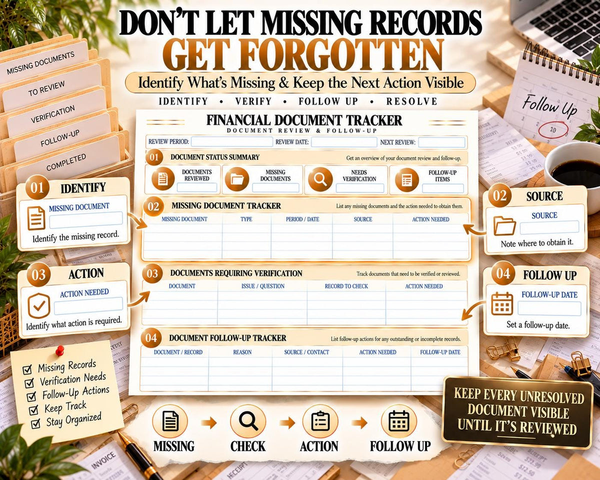 Financial Document Tracker — source listing image 6