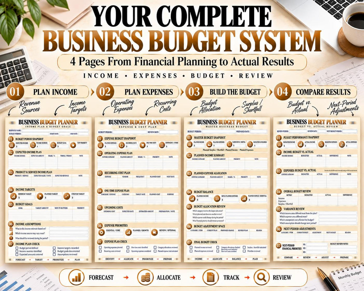 Business Budget Planner — source listing image 2