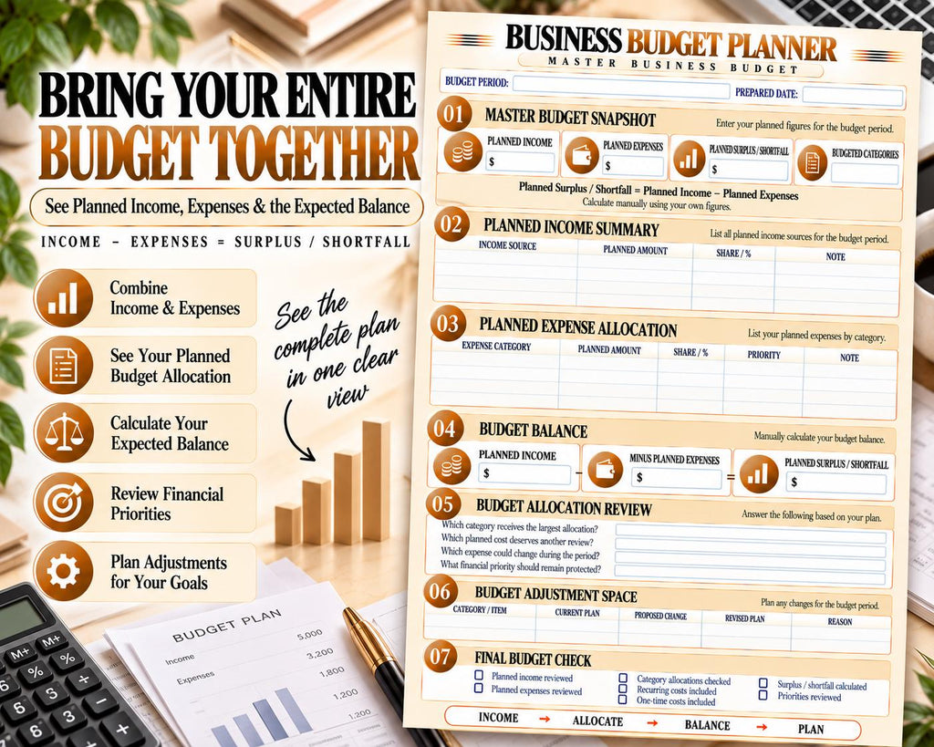 Business Budget Planner — source listing image 5