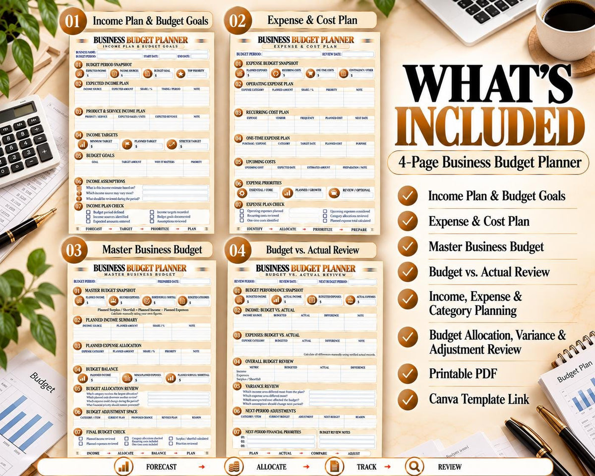 Business Budget Planner — source listing image 10