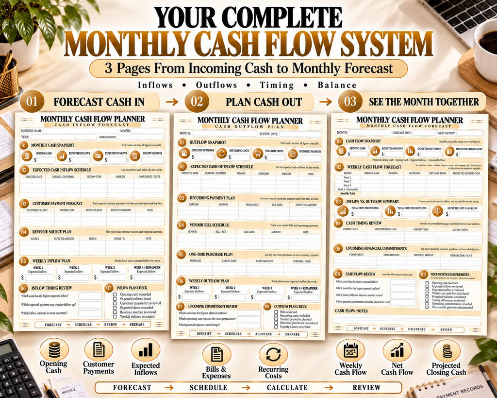 Monthly Cash Flow Planner — source listing image 2