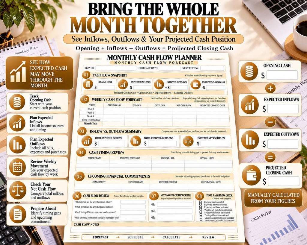 Monthly Cash Flow Planner — source listing image 5