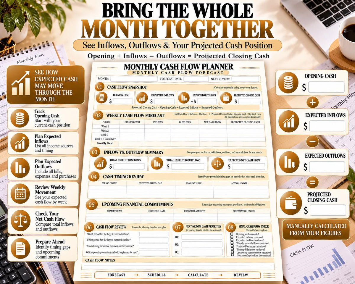 Monthly Cash Flow Planner — source listing image 5