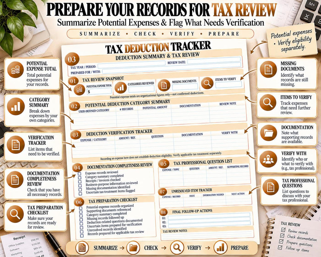 Tax Deduction Tracker — source listing image 5