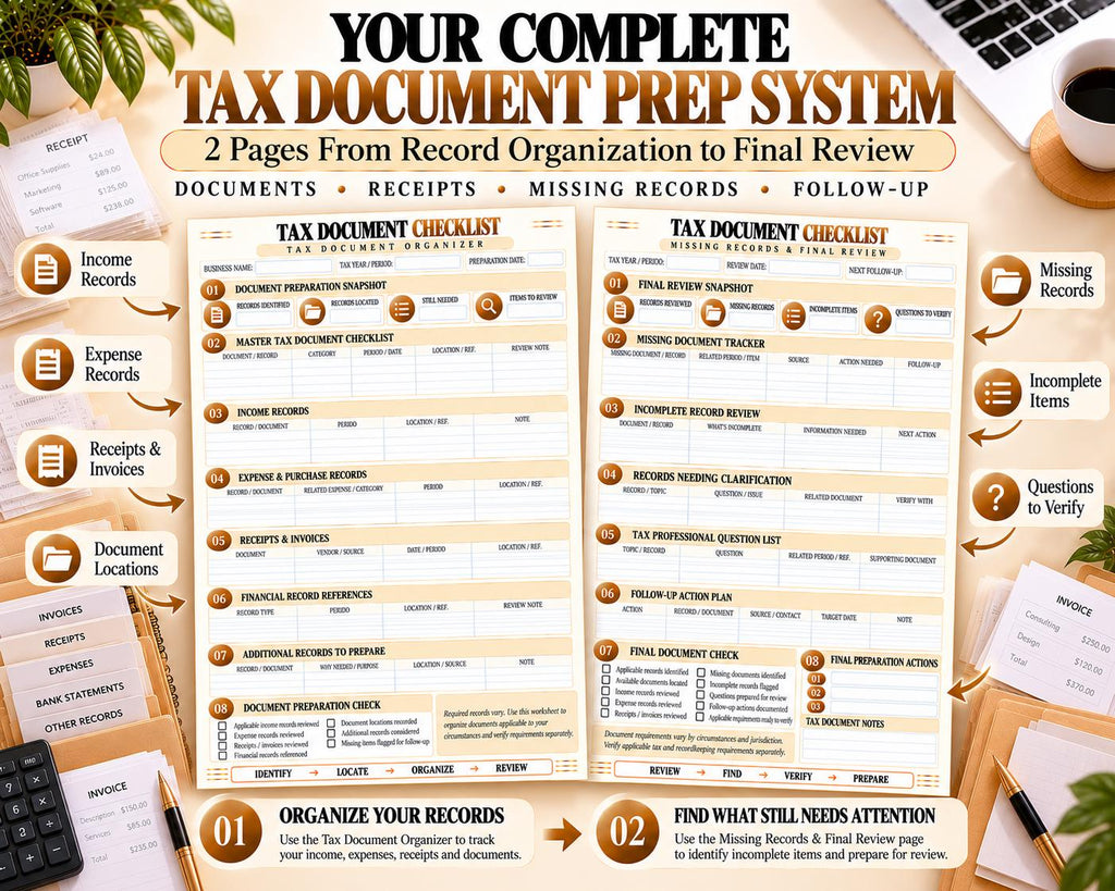 Tax Document Checklist — source listing image 2