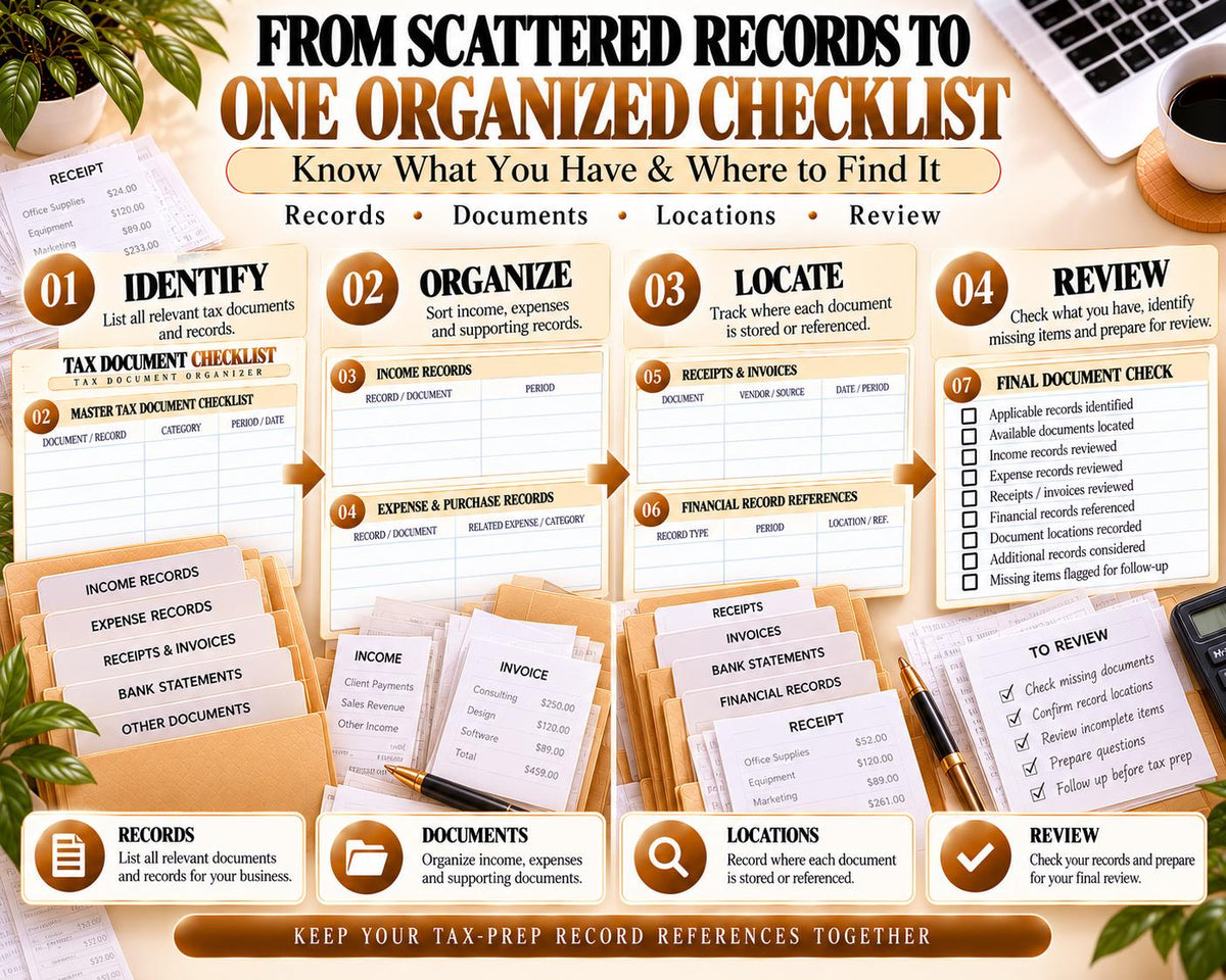 Tax Document Checklist — source listing image 5