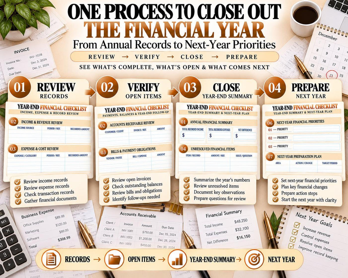 Year-End Financial Checklist — source listing image 6