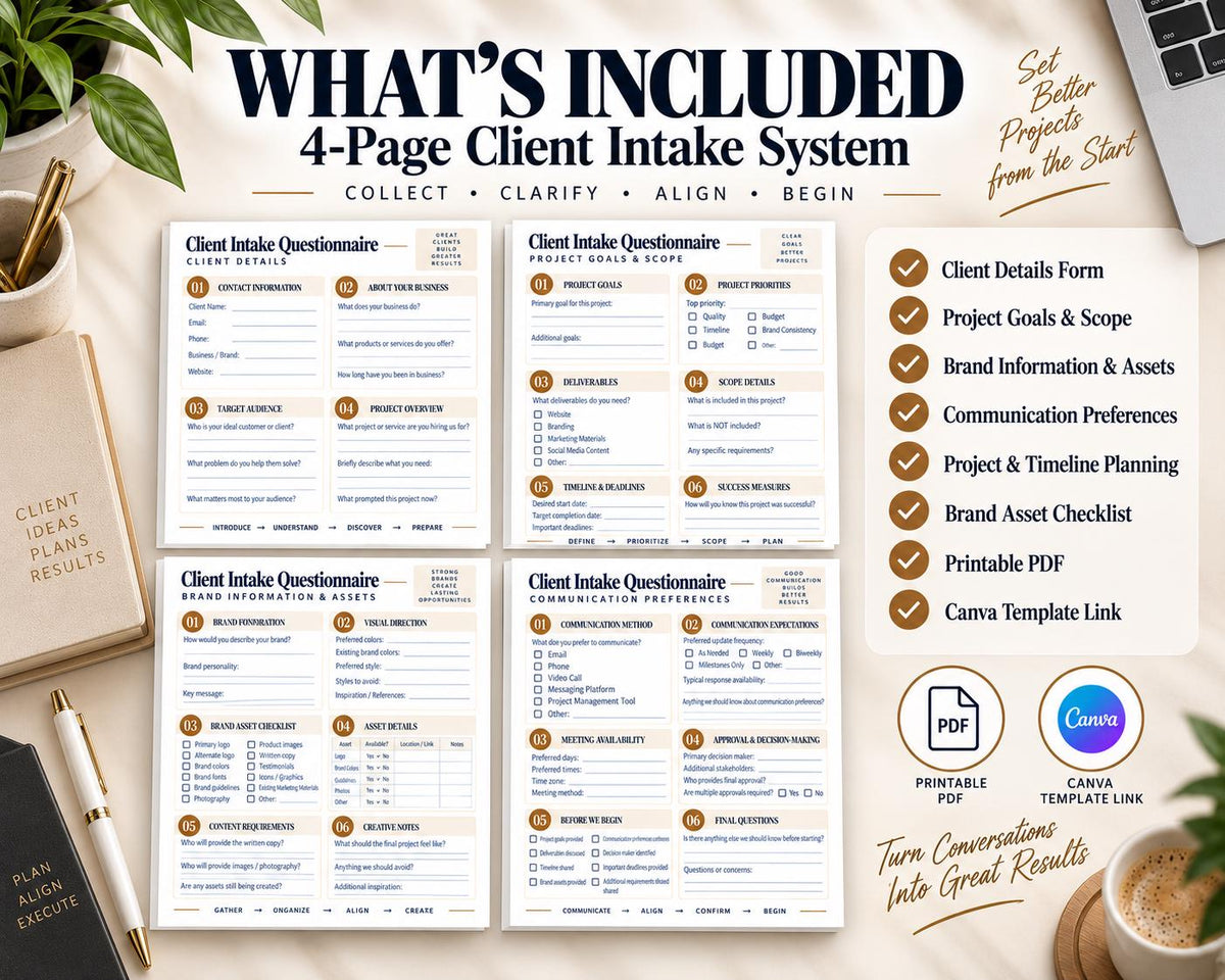 Multi-Page Client Intake Questionnaire — image 10 of 10