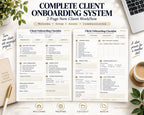 Multi-Page Client Onboarding Checklist — image 2 of 10