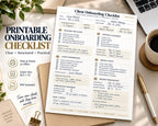 Multi-Page Client Onboarding Checklist — image 7 of 10
