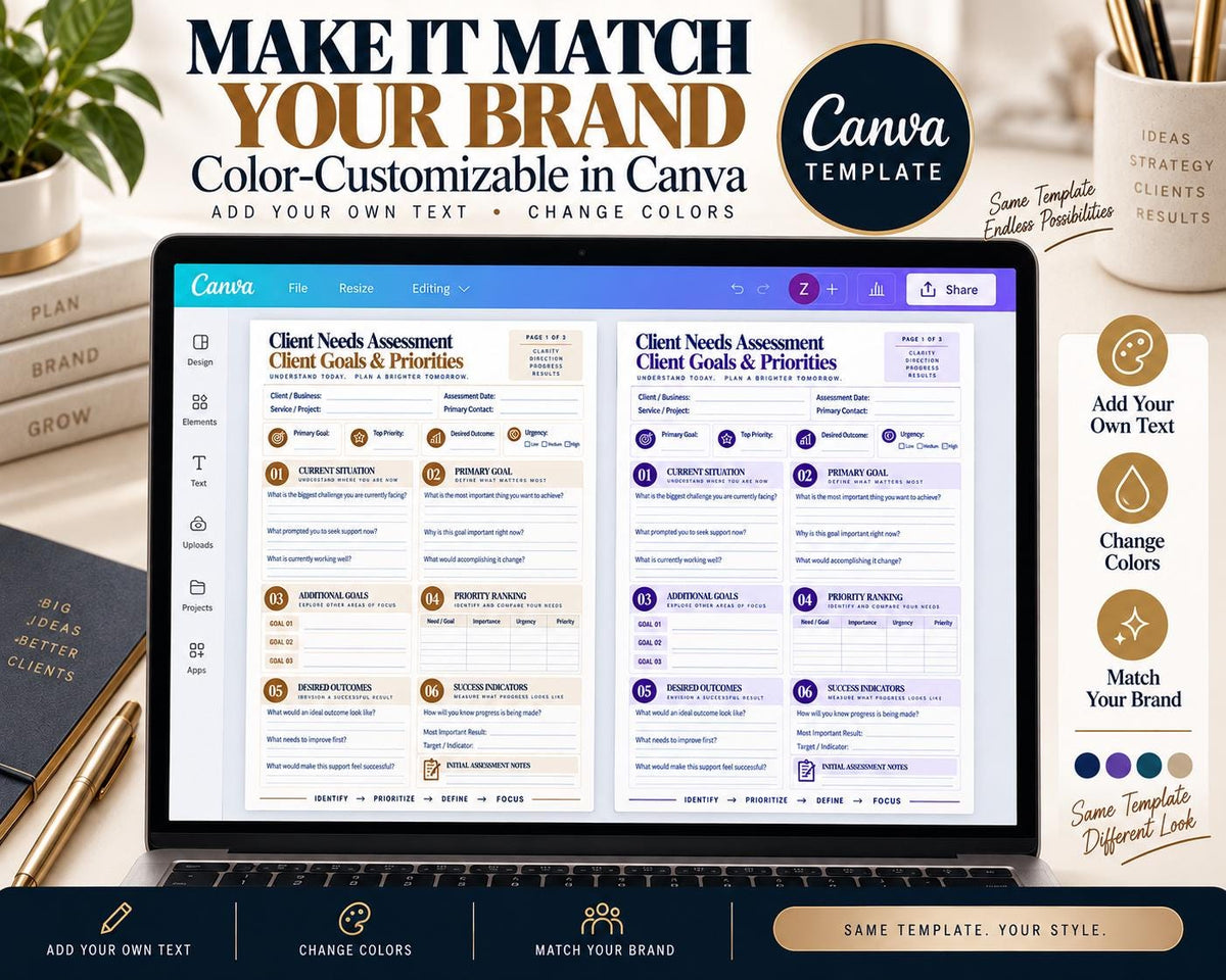 Multi-Page Client Needs Assessment — image 9 of 10