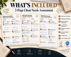 Multi-Page Client Needs Assessment — image 10 of 10