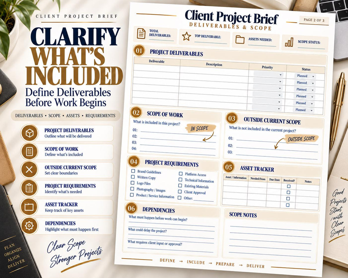 Multi-Page Client Project Brief — image 4 of 10
