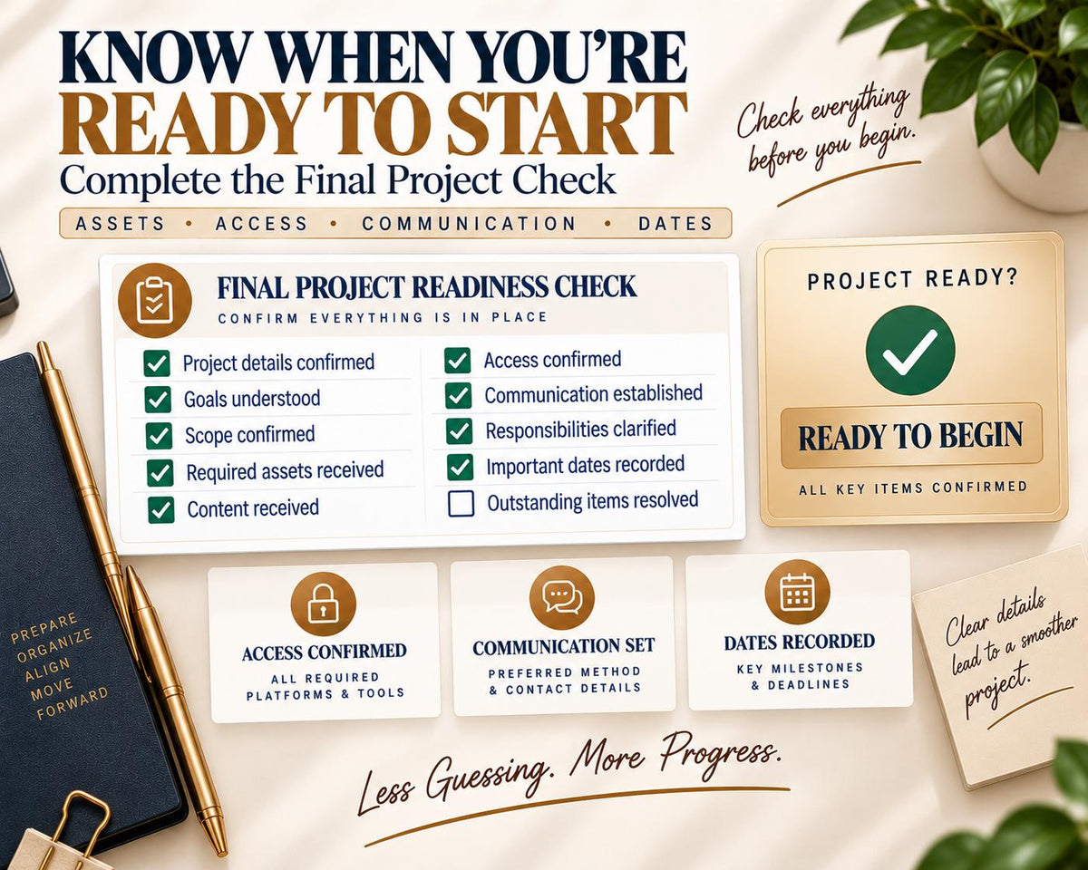 Multi-Page Client Requirements Checklist — image 6 of 10