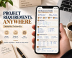 Multi-Page Client Requirements Checklist — image 8 of 10