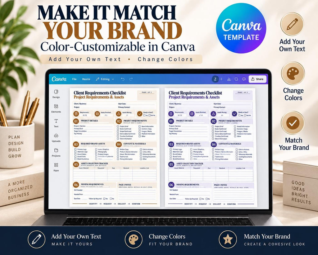 Multi-Page Client Requirements Checklist — image 9 of 10