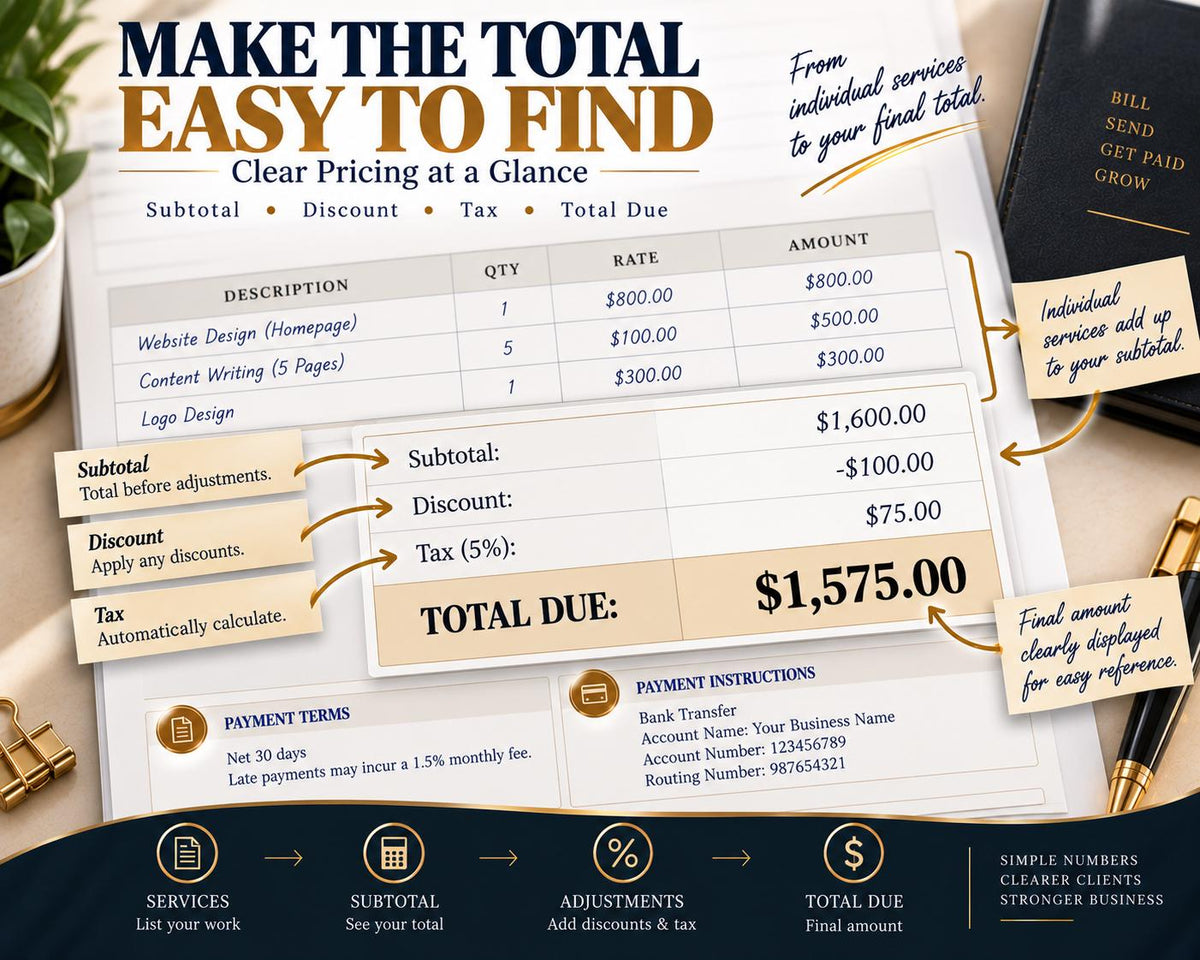 Client Invoice Template — image 4 of 10