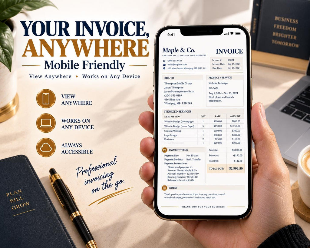 Client Invoice Template — image 8 of 10