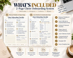 Multi-Page Client Onboarding Checklist — image 10 of 10