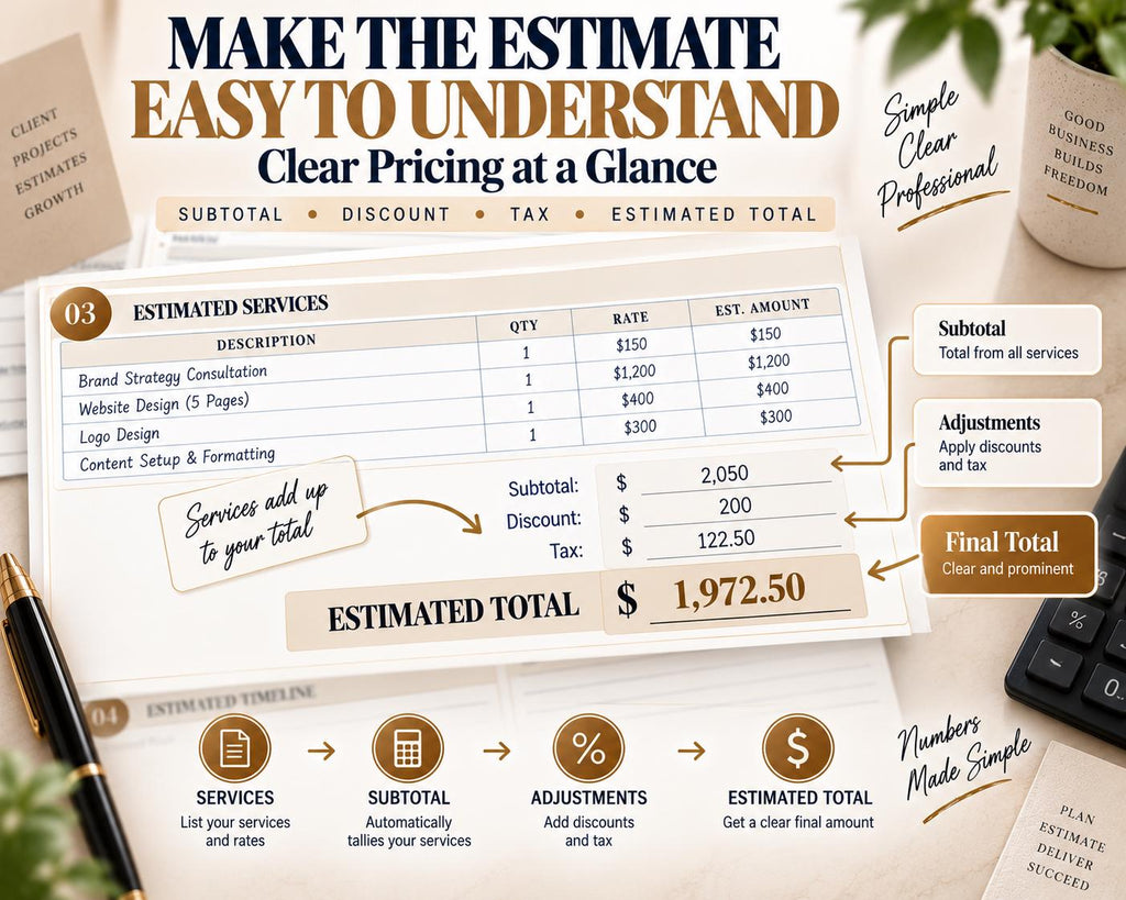 Service Estimate Template — image 4 of 10