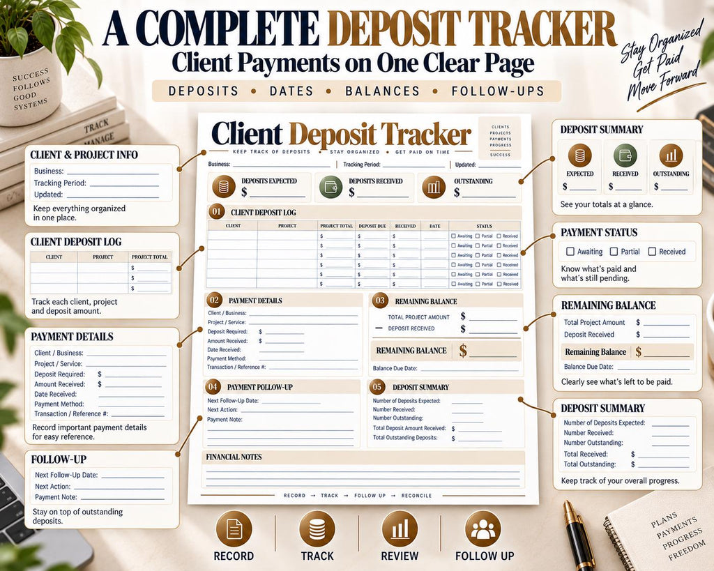 Client Deposit Tracker — image 2 of 10