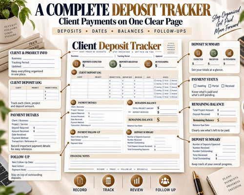 Client Deposit Tracker — image 2 of 10