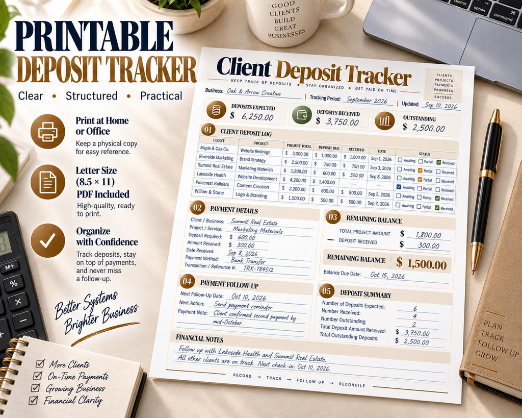 Client Deposit Tracker — image 7 of 10