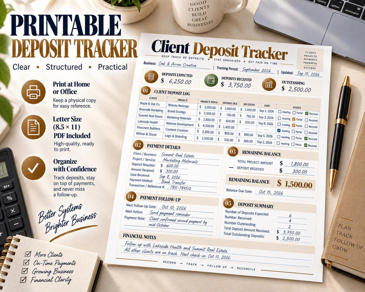 Client Deposit Tracker — image 7 of 10